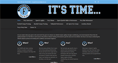 Desktop Screenshot of furyperformance.org